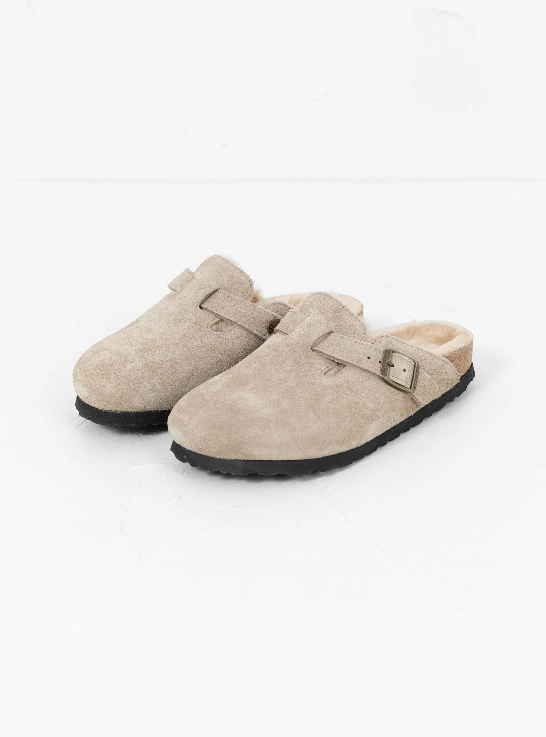 Boston Shearling Narrow Fit Taupe