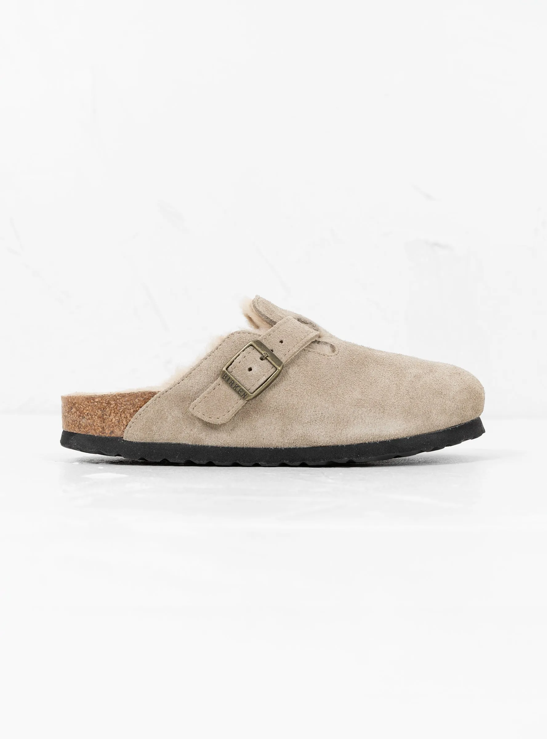 Boston Shearling Narrow Fit Taupe