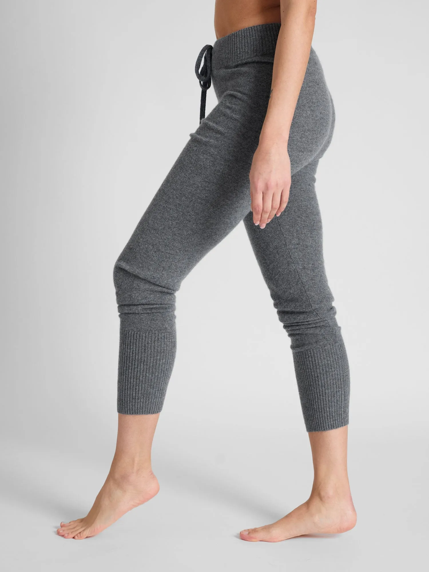 Cashmere "Chill pants" - dark grey