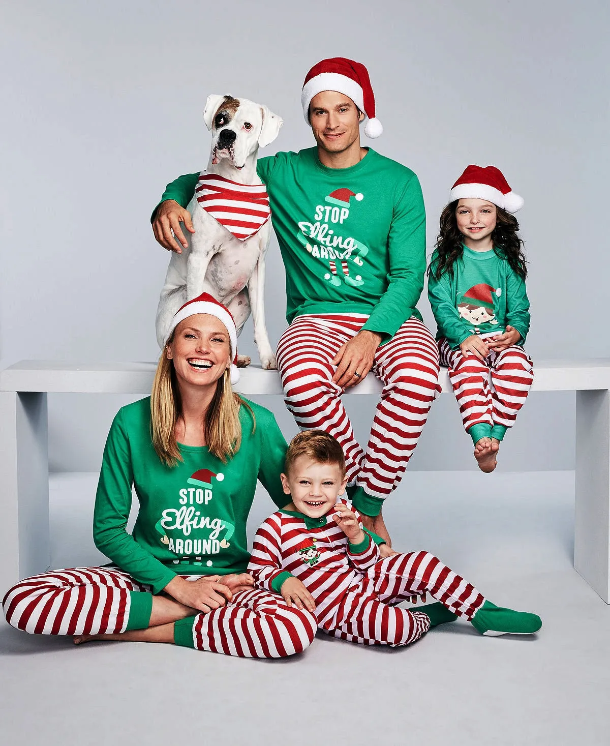 Christmas Pajamas Matching Family Pyjamas New  Pajamas Set Winter Cotton Mommy And Me Parent-child Sleepwear Kids Baby Rompers