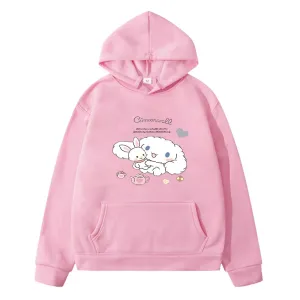 Cinnamoroll Children's Hoodies Sweatshirts Kawaii Sanrio Pullover Fashion Anime Cartoons Casual Clothes Girls Boy Kids Warm Tops