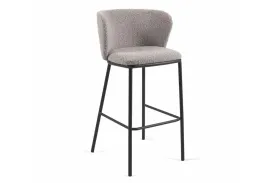 Como Cisel Stool Shearling Fabric - 750mm Seat Height [1020H x 540W]