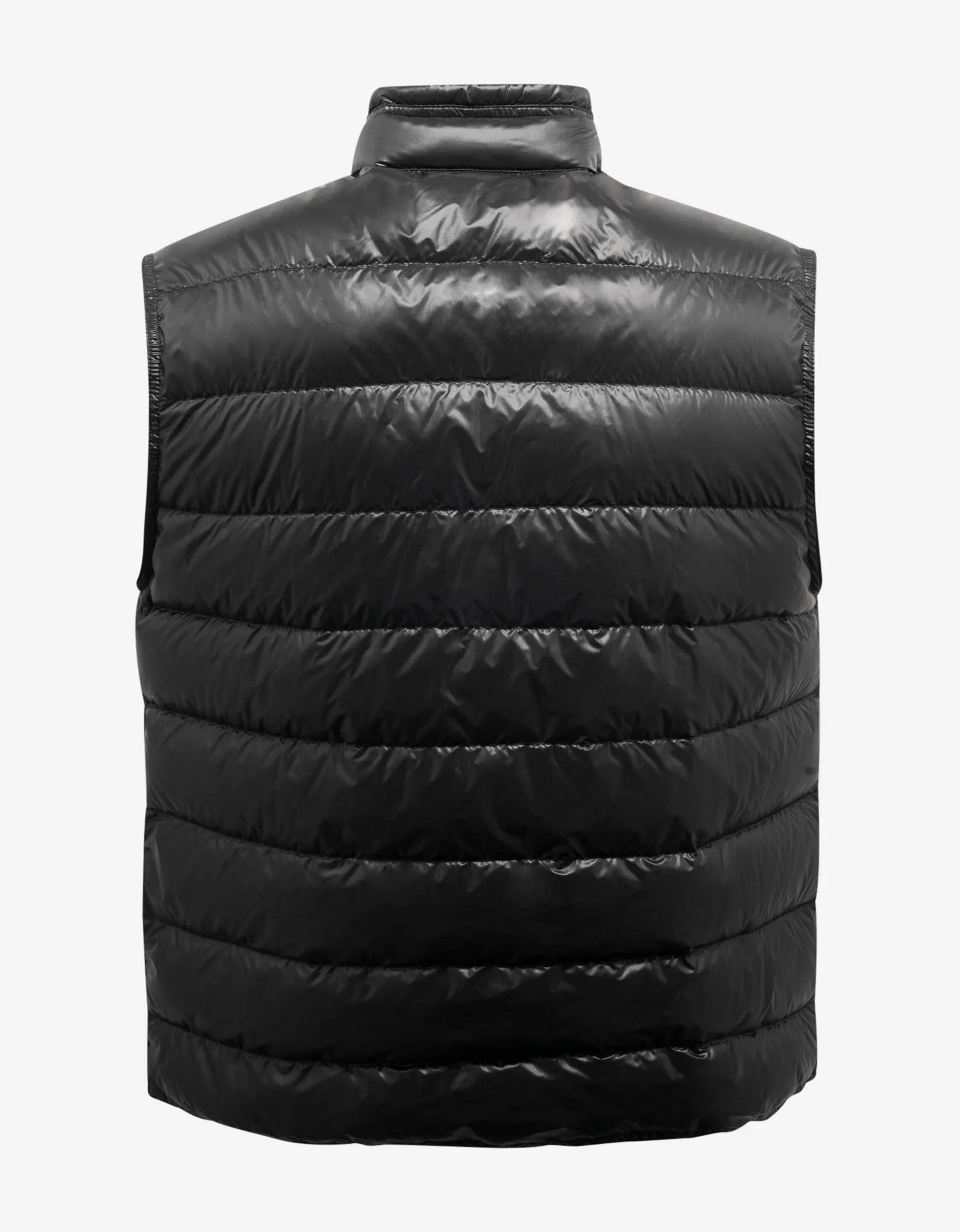 Gui Black Nylon Down Gilet