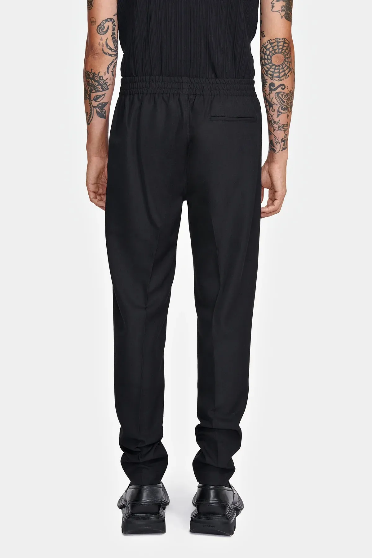 Louis Gabriel Nouchi TAPERED JOGGING PANTS BLACK