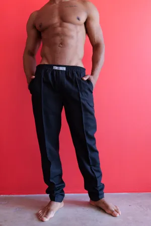 Louis Gabriel Nouchi TAPERED JOGGING PANTS BLACK