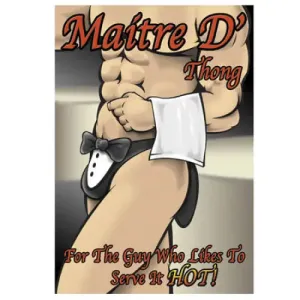 Male Power Maitre D' Thong Underwear