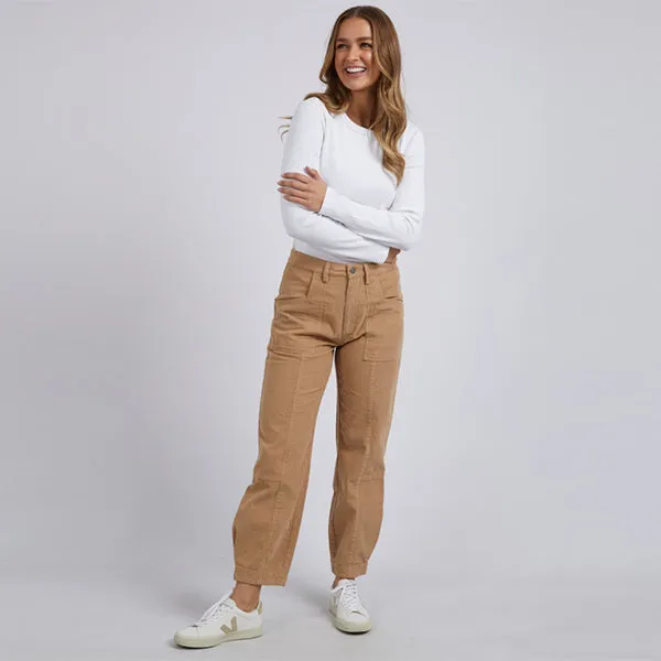 Montana Cord Pant - Sesame