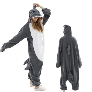 Pajamas Cartoon One-Piece Pijama Women Men Suit Onesies For Adults Fleece Couple Raccoon