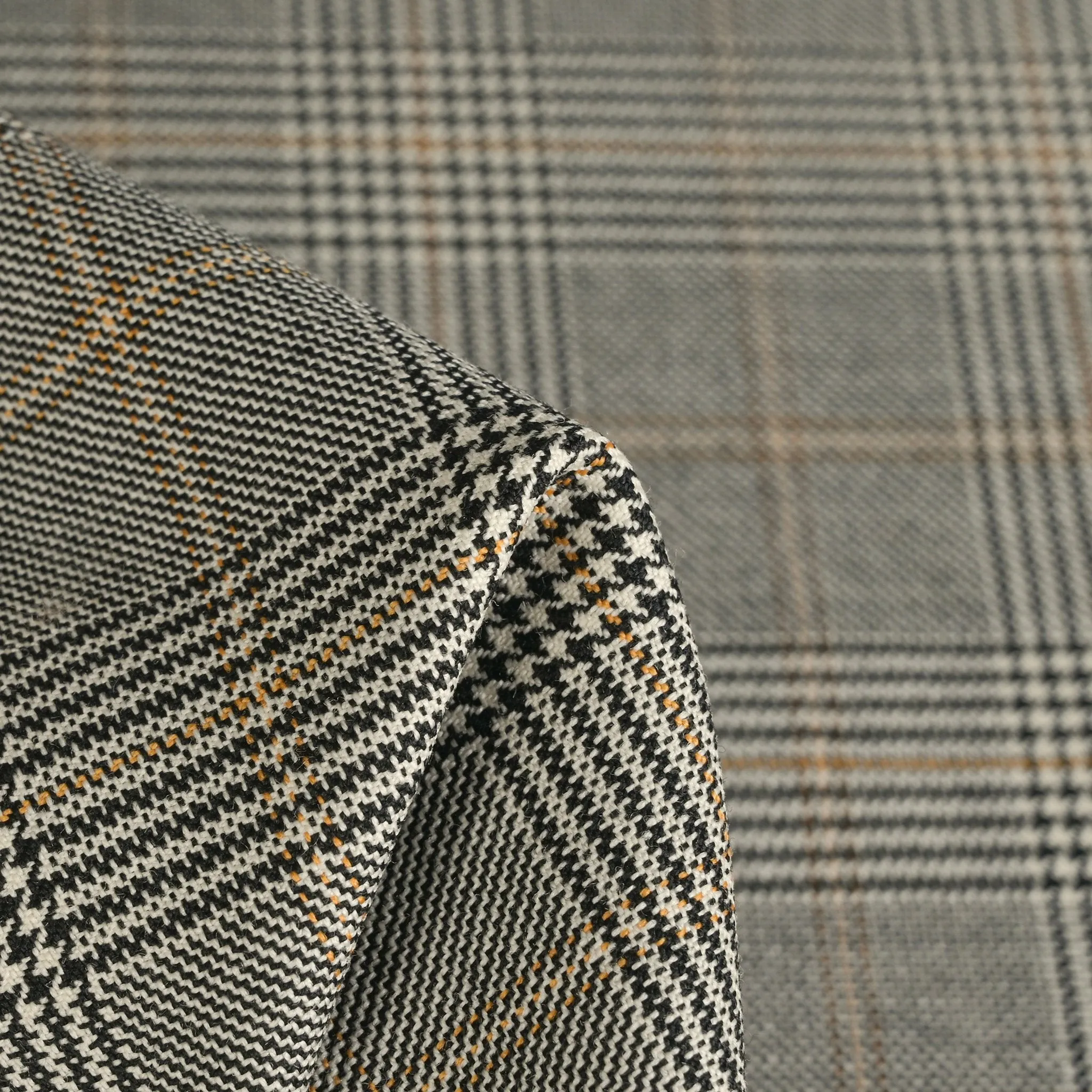 Prince Of Wales Suiting Fabric 6042