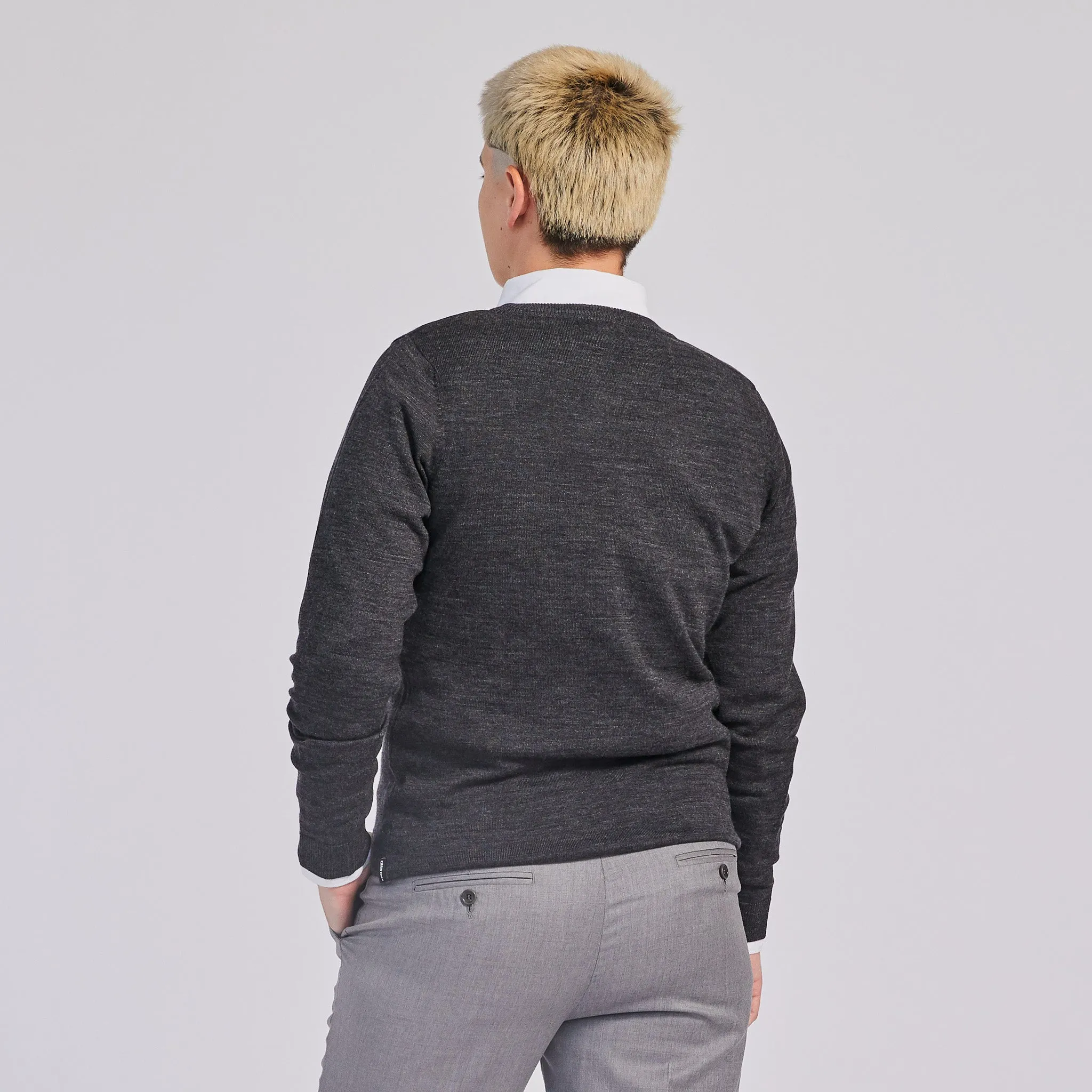 The Vasa Charcoal Crewneck Sweater