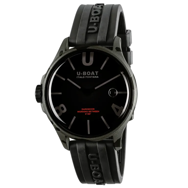 U-Boat Men's Watch Darkmoon 40mm Camouflage Black Grey 9552