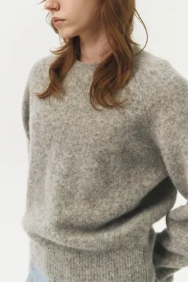 UNISEX MARLED WOOL SWEATER