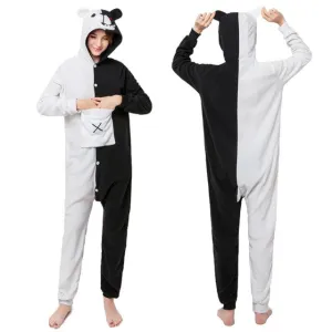 Winter Women Pajamas Kigurumi Unicorn Black Cat  Animal Star Onesies Adult Couple Costume Cosplay Flannel Plus Size Sleepwear